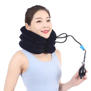 Inflatable Neck Stretcher Inflatable Cervical Air Neck Brace Traction Device Pump Collar Cervical Traction Belt