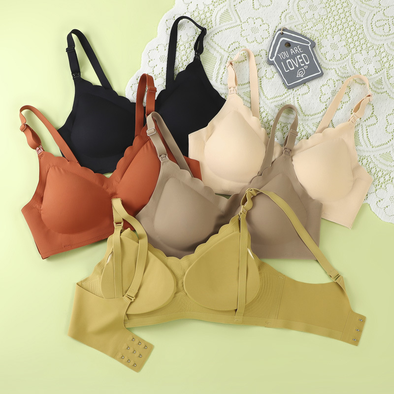 Summer breastfeeding bra stretch breastfeeding underwear seamless pregnant woman underwear breastfeeding pregnant woman bra brea