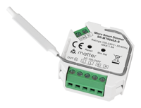 Regulador de Intensidad Inteligente para Aire Acondicionado con Matter Over Thread, 100~240V 1.8A Máx., Bombillas de 400W / LED de 200W, Sin Neutro, OTA, Compacto SR-MT9040A-S