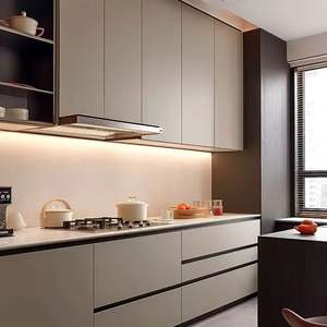 Armoires de cuisine en bois massif Design moderne - Product Image 1