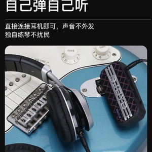 Simulador de amplificador de guitarra mini Joyo Ja-03 con salida para auriculares para práctica silenciosa - Product Image 1