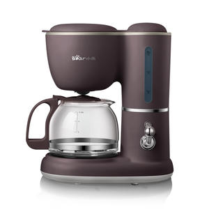 Cafetera de goteo eléctrica portátil de acero inoxidable 2 en 1 e Infusor de té termo de vidrio pequeño para uso doméstico o de oficina - Product Image 5