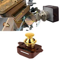 Mini bouton de verrouillage poussoir serrure placard porte bouton camping-car caravane camping-car RV armoire tiroir poussoir loquet