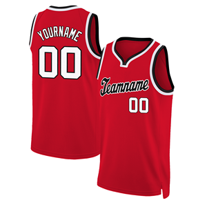 カスタムバスケットボールジャージー100% ポリエステル刺繍ステッチプリントストライプカスタマイズシティチームスポーツカラーユニフォーム - Product Image 3