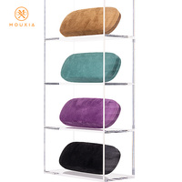Étui rigide pour lunettes de soleil, boîte de rangement rétro pour lunettes, support solide et portable pour lunettes