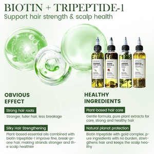 Custom Hair Care Strengthens Thicker Scalp Treatment Nourishing Biotin Natural Herbal Rosemary Hair Growth <strong>Oil</strong> - Product Image 4