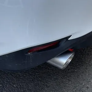 ปลายท่อไอเสีย StarNav สำหรับรถ Golf7 MK7 ขนาด 60 มม. 63 มม. ปลายท่อสแตนเลสแบบด้าน ระบบปลายท่อไอเสียรถยนต์ ปลายท่อไอเสียอเนกประสงค์ - Product Image 1