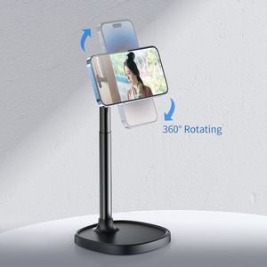 Soporte magnético para teléfono móvil X66 de buena calidad, soporte para teléfono de escritorio de altura de ángulo ajustable, soporte magnético para Iphone Smartphone - Product Image 5