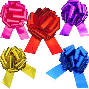 Moño Grande de Cinta de 18 Pulgadas con Cordón <span class=keywords><strong>para</strong></span> <span class=keywords><strong>Regalo</strong></span> Navideño, Decoración de Automóviles - Product Image 1