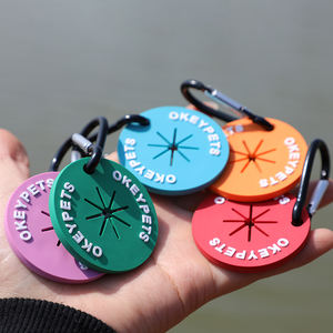 Klip Dudukan Tas Kotoran Bulat Logo Multi Warna PVC Karet Silikon Tas Dispenser Sampah - Product Image 5