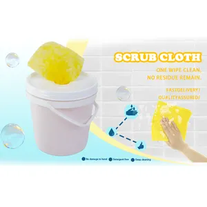 Customizable Nonwoven Dry Bubble Kitchen Cleaning Disposable Nonwoven Mechanical Engineer Hand Scrub Wipes