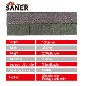 Bardeaux d'asphalte bitumineux de <span class=keywords><strong>meilleure</strong></span> marque bardeaux couvreurs bardeaux de composition les mieux notés - Product Image 5