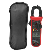 Multimètre à pince numérique UT204+ True RMS, portatif, plage automatique, mesure de la tension et du courant AC, ampères/volts/ohms/températures, courant DC