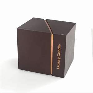 Custom Luxury logo Candle Jars Lid and Base Box With logo Paper Tube Gift Lids Packaging Shipping Boxes for Cup and Candles Box - Product Image 4