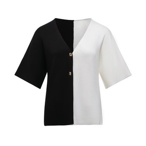 Manteau en tricot pour <span class=keywords><strong>femme</strong></span>, nouvelle collection automne 2025, style vintage, vêtements d'extérieur chics pour femmes - Product Image 6