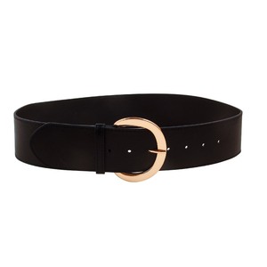 Ceintures larges en cuir PU tendance pour femmes avec une grande <span class=keywords><strong>boucle</strong></span> <span class=keywords><strong>dorée</strong></span>. - Product Image 2
