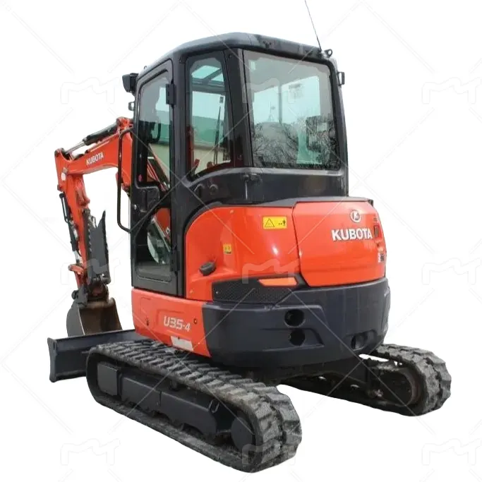 Ziemlich gebrauchte 18KW 3 Tonnen U35-4 Kubota Bagger Grab maschine/Mini Crawler Bagger zu verkaufen