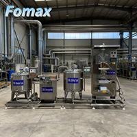 2 acier inoxydable lait jus lait bière pasteurisateur homogénéisateur mélangeur Uht petite machine pasteurisée prix à vendre