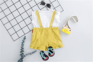 ชุดสูทเด็กผู้หญิงลายกระต่ายเจ้าหญิง เสื้อยืดแบรนด์เนมและกางเกงขายาวทรงกว้าง ร้านขายส่งออนไลน์ - Product Image 3