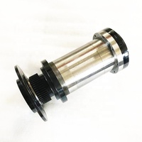 A2-4 Set poros bubut 5000rpm 150mm, Diameter 45mm melalui lubang dengan silinder hidrolik dan Set Chuck hidrolik untuk tur Cnc