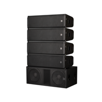 Haut-parleur passif 1200W double 12 pouces 3 voies pour les événements de tournée Salles de concert Théâtres Clubs Bars