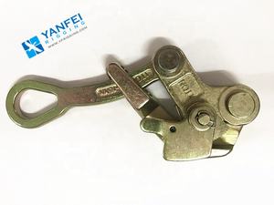 シングルカムワイヤーロープグリッパーがクランプに沿って来る、ケーブル引っ張り装置用、ワイヤーロープテンショナー - Product Image 4