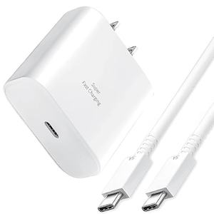 Adaptador de carga súper rápida <span class=keywords><strong>Samsung</strong></span> de 45W 2,0, cargador tipo C de peso ligero Compatible con <span class=keywords><strong>Samsung</strong></span> para móvil Galaxy S21 S22 S23 - Product Image 2