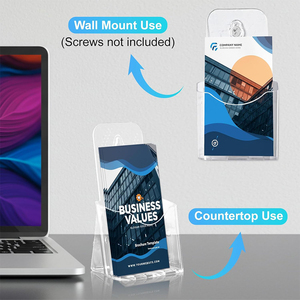 Số lượng lớn giảm giá bền Polypropylene nhựa <span class=keywords><strong>Brochure</strong></span> Holders cho triển lãm thương mại hiển thị - Product Image 4