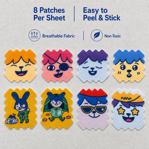 <span class=keywords><strong>Parches</strong></span> Repelentes de Mosquitos con Dibujos Animados para Niños, con Aceites Esenciales Naturales, Libres de DEET, Protección Duradera para Exteriores, 48 Unidades - Product Image 6