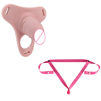 ANOSX, nuevo estilo, pene portátil con silicona Platino, tres tipos diferentes, juguete sexual para adultos, pene portátil para hombres y mujeres