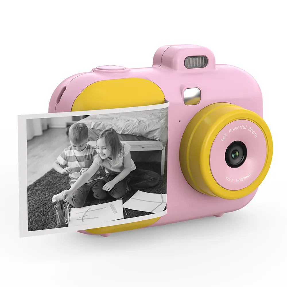 Mini rosa 48 mp 4 k 16 x günstigste niedliche spielzeuge für mädchen studentin Full Hd Vlogging für youtube foto kamera neue digitalkamera