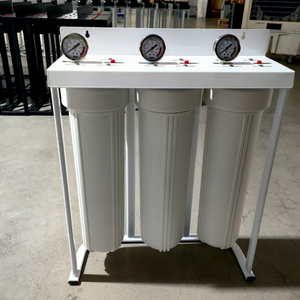 Sistema <span class=keywords><strong>de</strong></span> Filtración <span class=keywords><strong>de</strong></span> Agua para Toda la Casa <span class=keywords><strong>de</strong></span> 3 Etapas y 20 Pulgadas, Resistente, con Carcasa Reforzada a Prueba <span class=keywords><strong>de</strong></span> Fugas para Agua a Alta Presión - Product Image 6