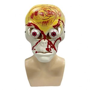 Máscaras Divertidas de Extraterrestres Coloridos de Plástico, Accesorios de Halloween, Decoración para Fiestas, Máscara Facial Completa Creativa - Product Image 2