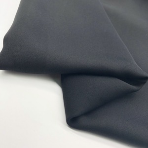 Formel Noir Salut-Stretch Nida pour abaya tissu Musulman dame meilleur étirement - Product Image 3