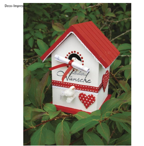 Lồng chim treo trang trí bằng gỗ, chuồng chim, hộp làm tổ chim, sản xuất theo yêu cầu, bán buôn, dùng trong nhà và ngoài trời, làm từ gỗ paulownia - Product Image 4