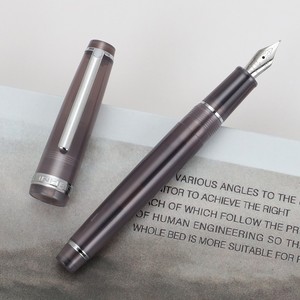 Pluma Estilográfica de Plástico Shanghai Jinhao 82 con Acabado Cromado - Product Image 4