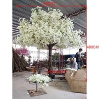 Gros soie artificielle arbre de fleurs de cerisier pour la décoration de mariage