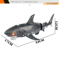 Animal de mer en plastique 2.4g télécommande natation Simulation Robot poisson jouet Mini Animal Rc Simulation requin pour enfants en gros