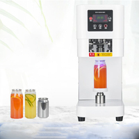Sellador de latas de PET eléctrico automático, máquina de cierre de latas, máquina de sellado de tapado de latas de refrescos de estaño