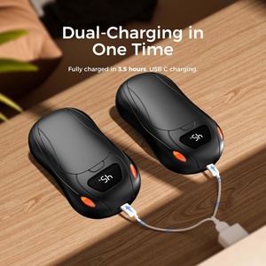 Nouveau chauffe-mains magnétique rechargeable deux-en-un pour l'extérieur, chauffe-mains portable USB - Product Image 6