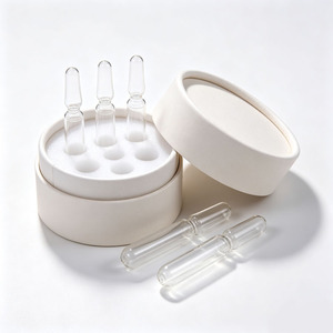 Emballage personnalisé en tube de papier pour poudre de collagène, écologique et recyclable, en carton cylindrique - Product Image 4