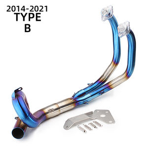 <span class=keywords><strong>Escape</strong></span> de motocicleta de alta calidad <span class=keywords><strong>para</strong></span> tubo de enlace frontal de acero inoxidable de, compatible con silenciador de 51MM - Product Image 4