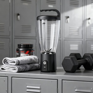 เครื่องปั่น1000มล. เครื่องปั่นแบบพกพาไร้สายชาร์จไฟผ่าน USB เครื่องคั้นน้ำผลไม้ไฟฟ้าทรงพลังเครื่องใช้ในครัวเครื่องปั่น - Product Image 1