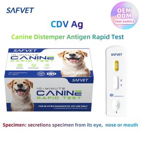Kits de prueba Cdv de diagnóstico de un paso Moquillo canino Ag Cdv Moquillo Kit de prueba rápida para perro - Product Image 4
