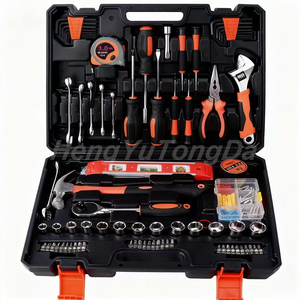 수공구 세트 가정용 목공 조합 다기능 도구 상자 자동차 수리 키트 수동 도구 상자 - Product Image 5