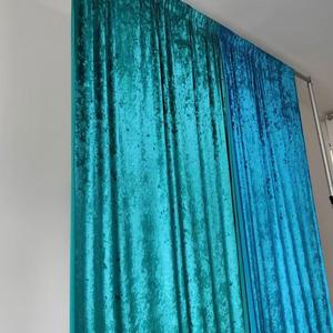 Telón de Fondo de Terciopelo Resistente para Fiestas, Cortina de Lujo Personalizada para Eventos, Decoración de Escenarios para Bodas - Product Image 4