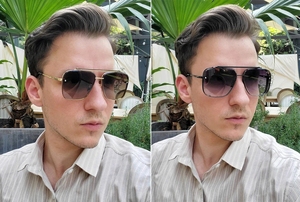 Occhiali da Sole Queena 2022 Stile Aviatore Mach Six con Gradiente <span class=keywords><strong>di</strong></span> Colore, Design Vintage <span class=keywords><strong>di</strong></span> Marca per Uomo - Product Image 4