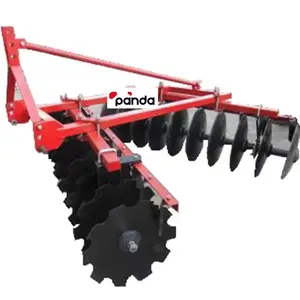 Tiller tractor disc harrow drives heavy agricultural clearing plough suspension farm tools