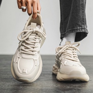 Nouvelles chaussures de sport pour hommes à semelle épaisse, tendance, respirantes et polyvalentes, idéales pour le sport et les loisirs. - Product Image 3
