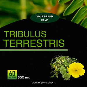Tabletas de extracto de planta Tribulus Terrestris, fuente natural, derivado de hierbas puras que garantiza alta potencia y calidad de la India - Product Image 2